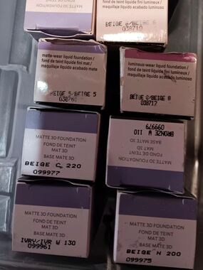 Mary Kay Timewise Liquid Foundation Boxes - Light Beige